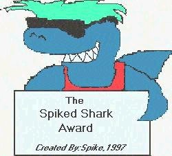 The spiked shark award